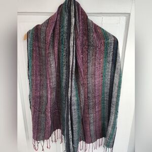 Multicolor Striped Scarf